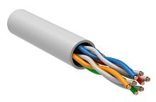 ITK Витая пара U/UTP кат.5E 4х2х24AWG solid PVCLS нг(А)-LSLTx белый (305м) РФ/Т