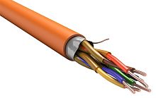 ITK Кабель интерфейсный огнестойкий RS-485 1х2х0,64 нг(А)-FRHF оранжевый (200м)