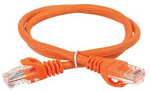 ITK Коммутационный шнур (патч-корд) кат.6 UTP LSZH 15м оранжевый