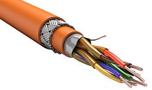 ITK Кабель бронированный RS-485 2х2х0,80 Кнг(А)-FRHF оранжевый (200м)